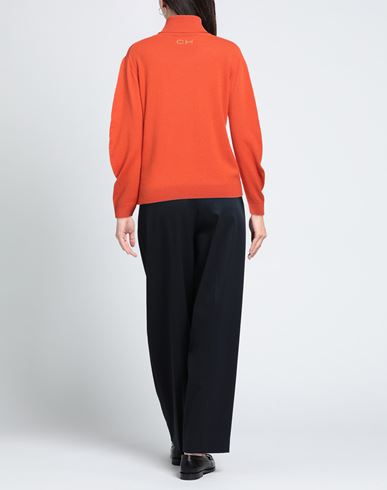 Woman Turtleneck Orange