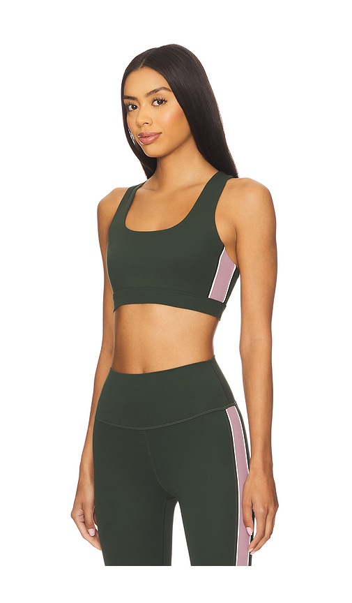 Splits59 Lexi Rigor Sports Bra in Dark Green. -  XL also in L, M
