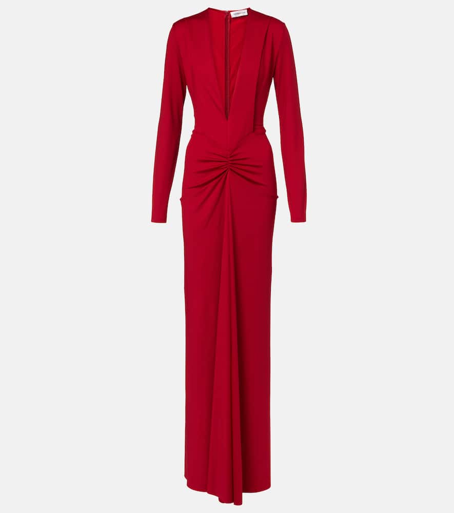 Gathered gown