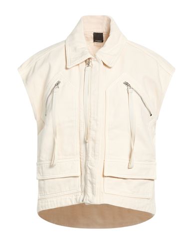 Woman Jacket Ivory Size S Cotton