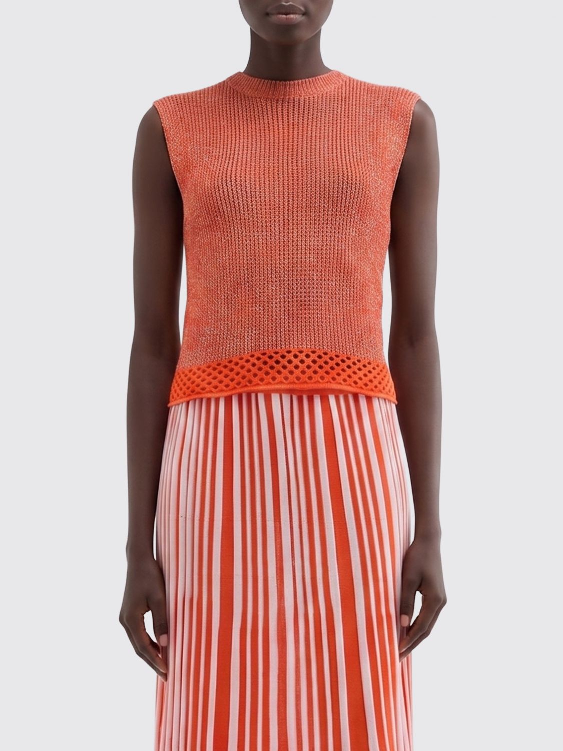 Top Woman color Orange