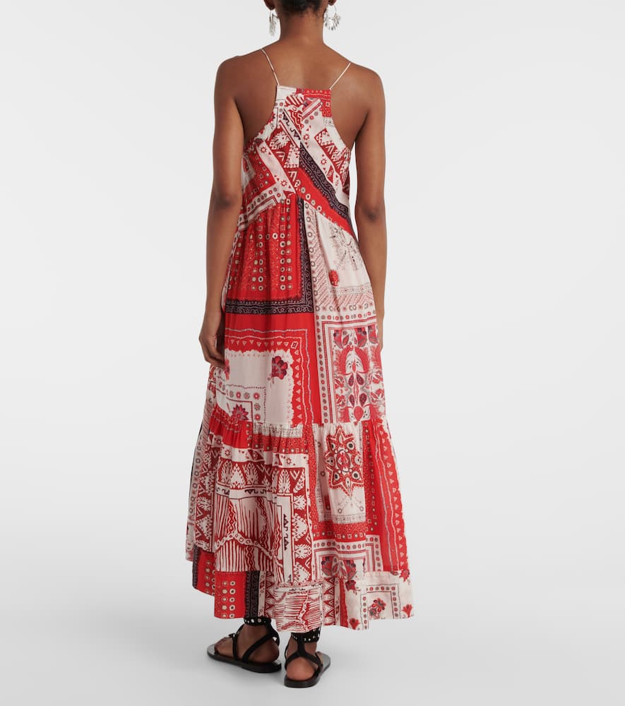 Sabbage printed cotton midi dress