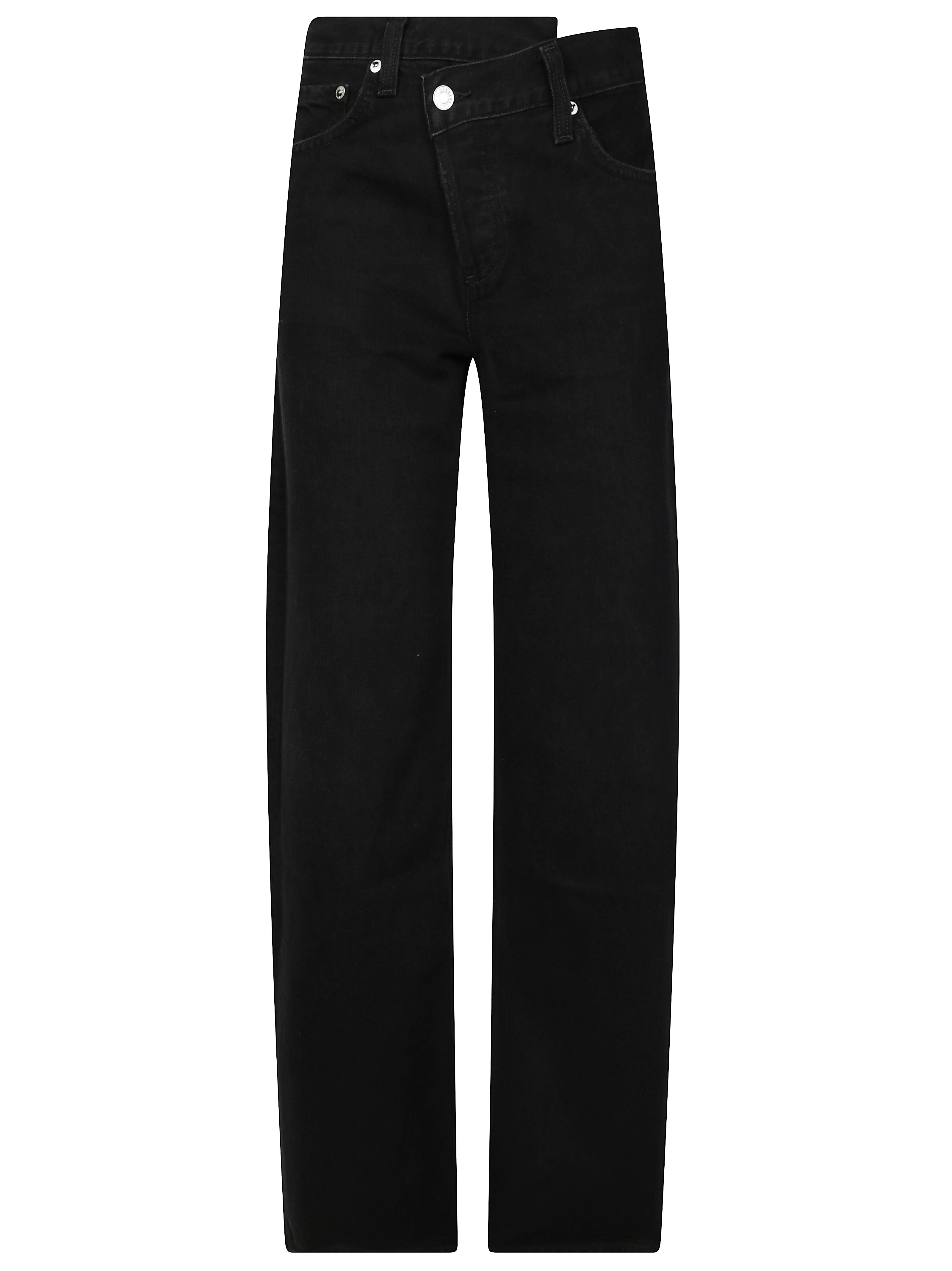 Women's Distressed High-Rise Jeans