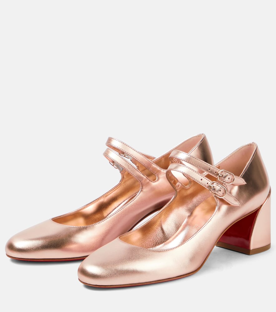 Miss Jane leather Mary Jane pumps