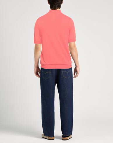 Man Sweater Coral Size 40 Cotton