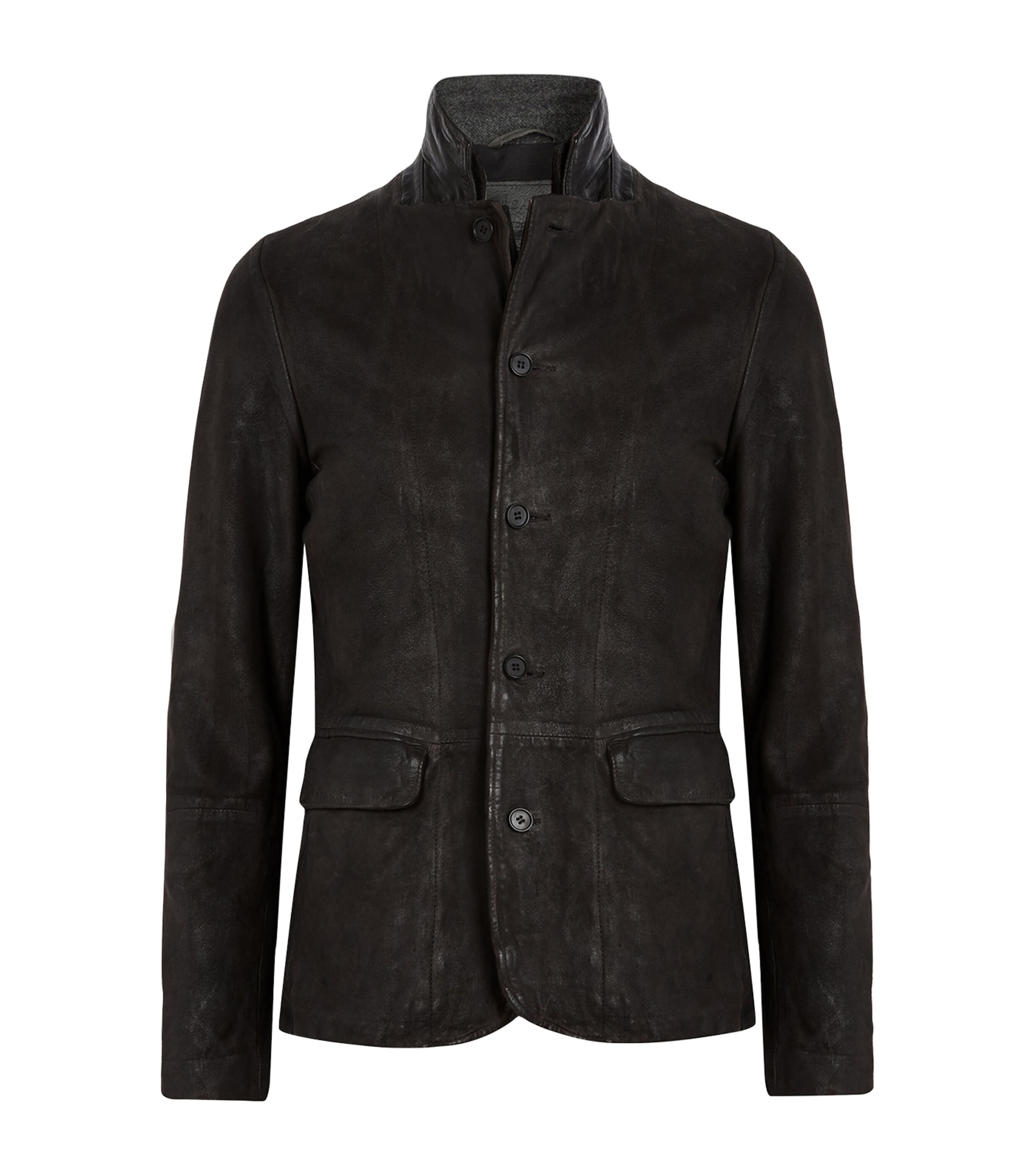 Leather Survey Blazer