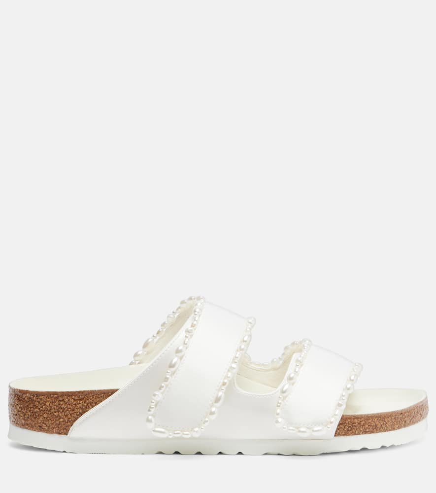 Arizona embellished satin sandals