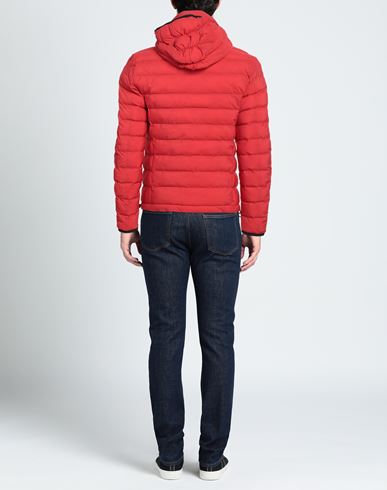 Man Puffer Red Size XXL Polyamide