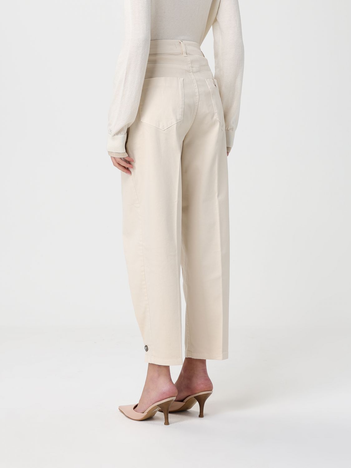 Pants Woman color White
