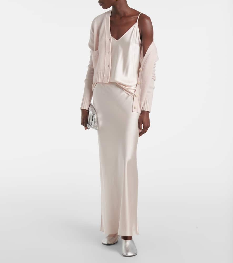 Isaak silk maxi skirt