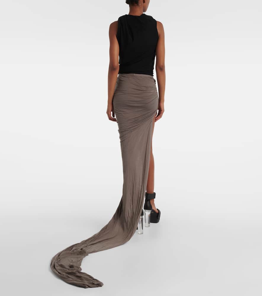 Edfu cotton maxi skirt
