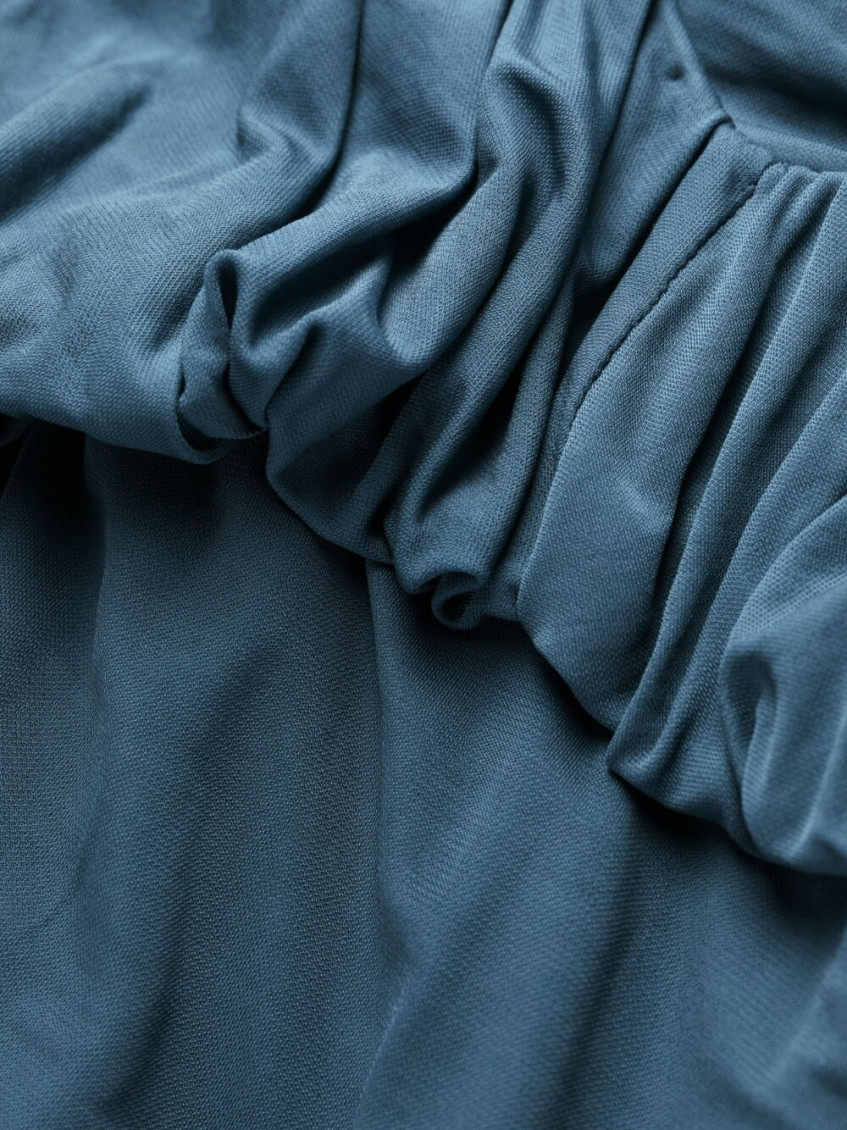 Blue Short Jersey Dress