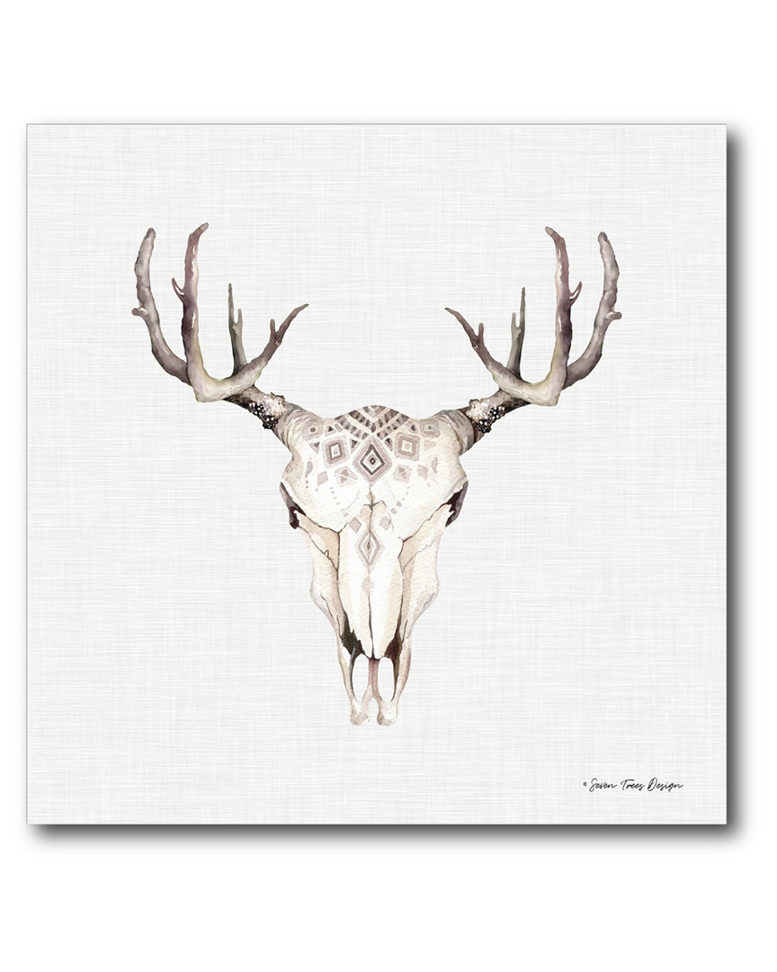 Wall Decor Boho Steer Head I