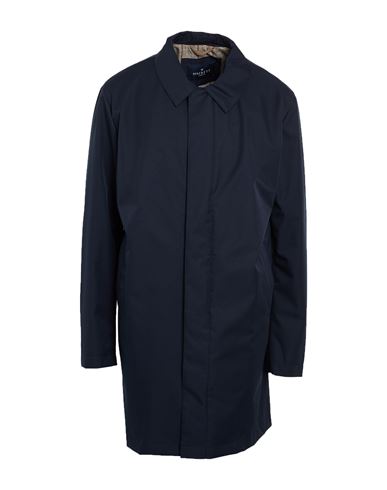 Man Overcoat & Trench Coat Midnight blue Size XXL Polyester