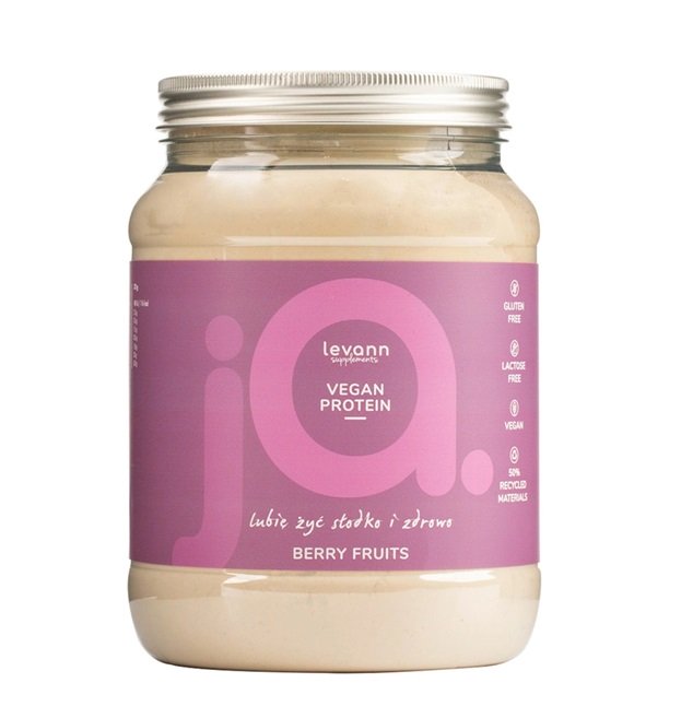 Levann - JA Veganes Protein, Beerenfrüchte - 500g