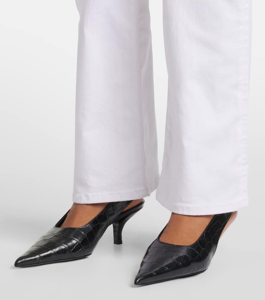 Legging wide-leg jeans