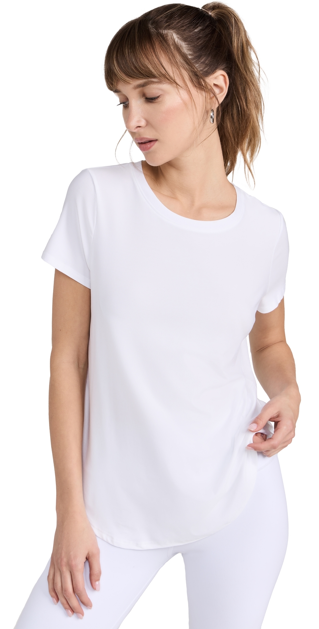 Featherweight On The Down Low Tee Cloud White