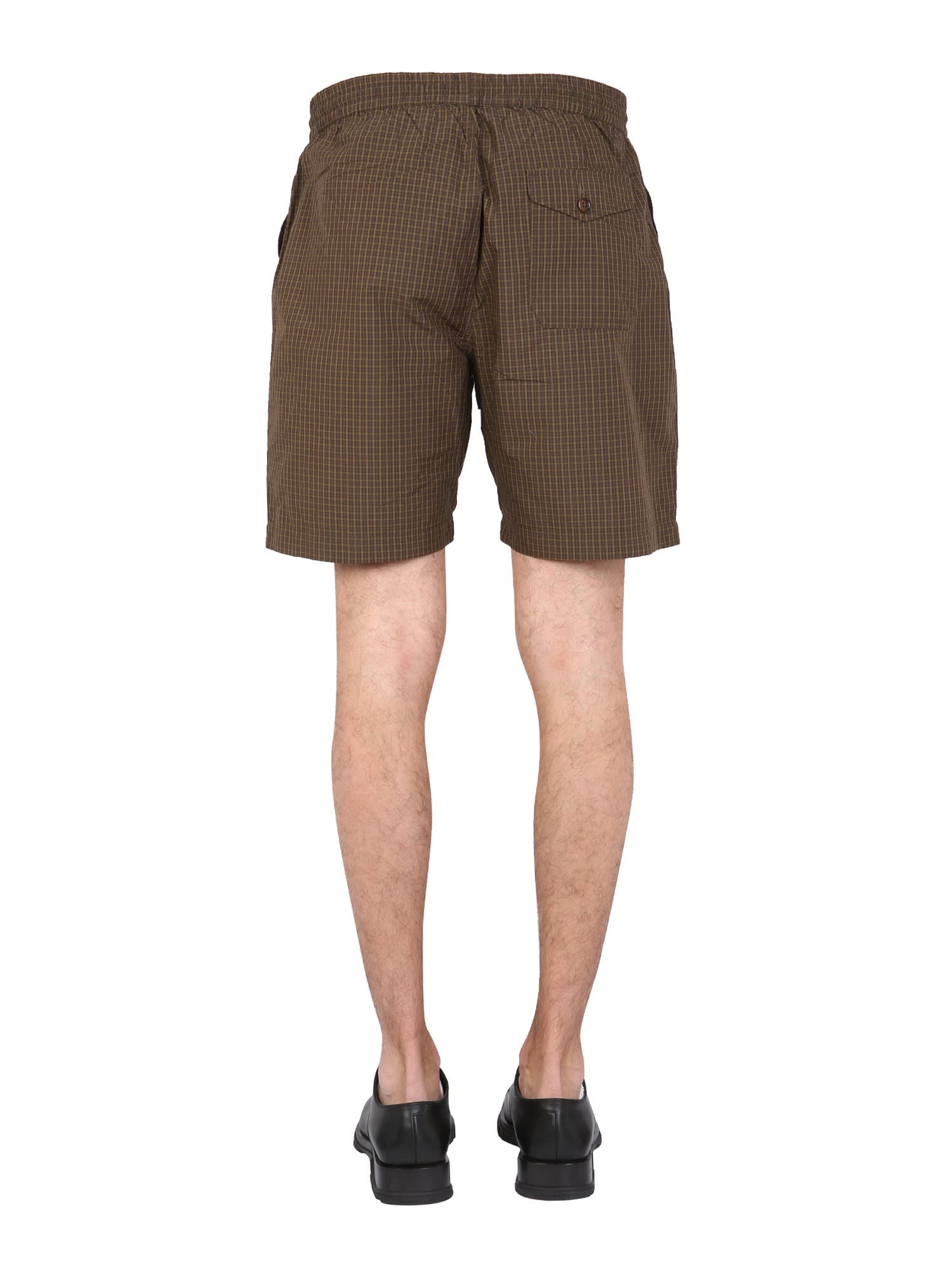 Bermuda With Check Pattern
