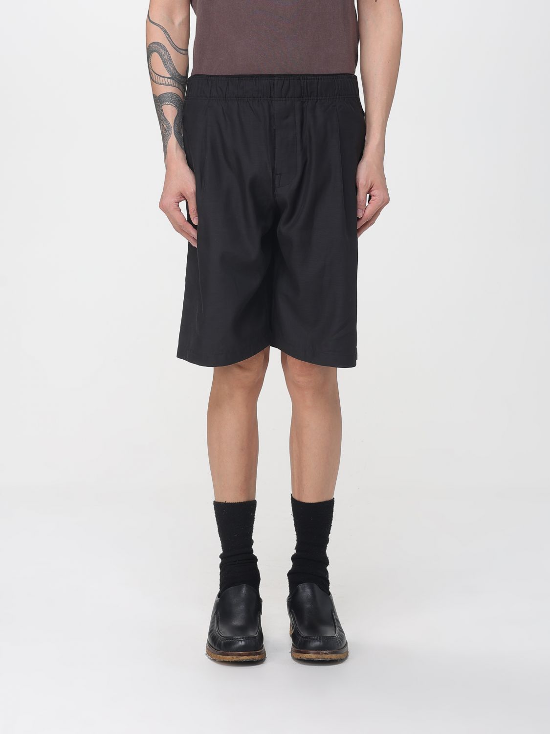 Pants Men color Black
