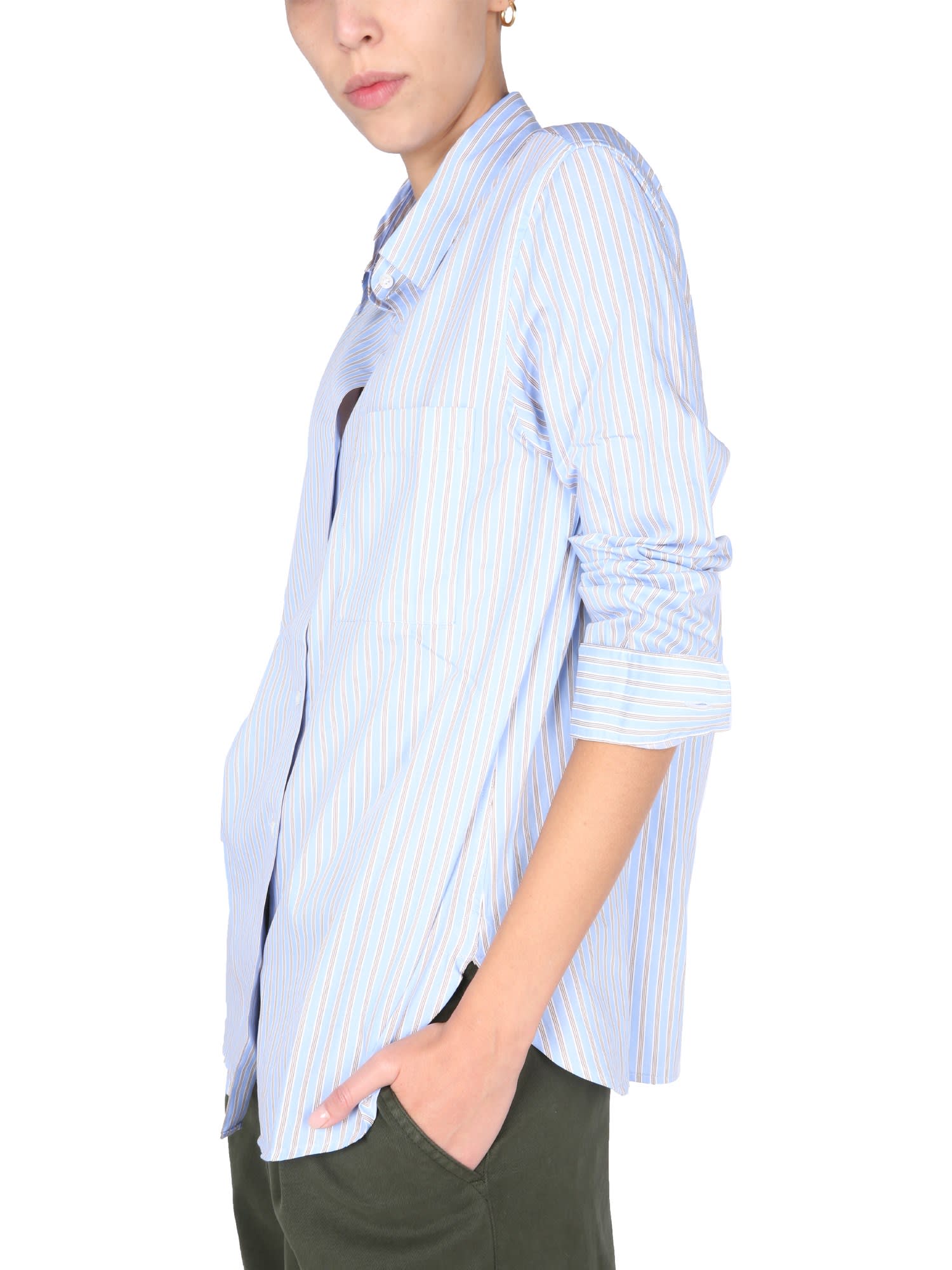 Striped Pattern Shirt