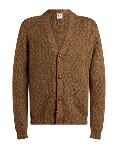 Man Cardigan Camel Size XL Polyamide, Acrylic, Alpaca wool, Wool