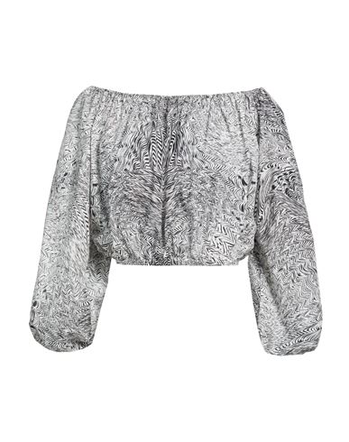 Woman Top Black Size 4 Cotton