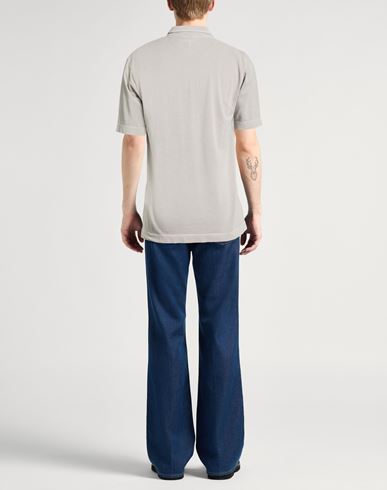Man Polo shirt Light grey Size XXL Cotton