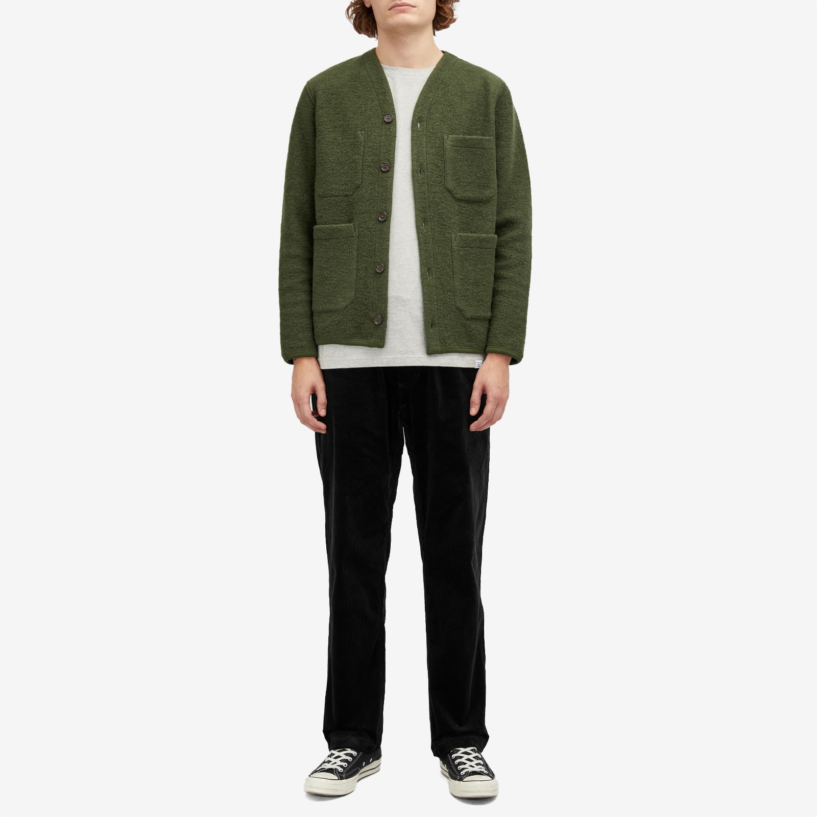 Men's Corduroy Core Pants in Black
