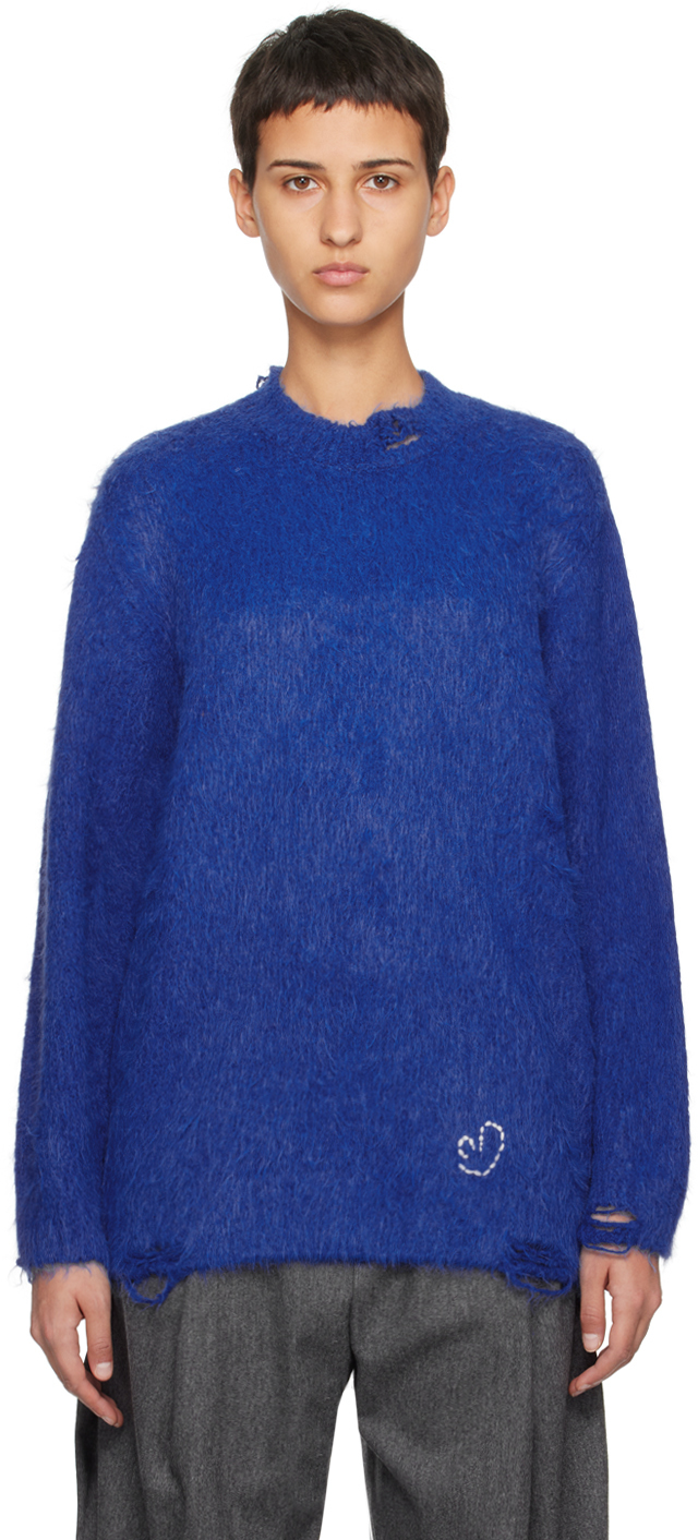 ADER error Blue Rous Sweater
