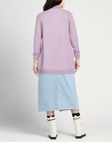 Woman Cardigan Lilac Size 0 Alpaca wool, Polyamide, Wool