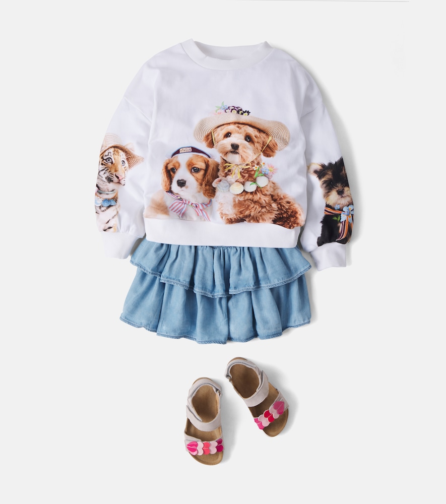 Bonita shirred skirt