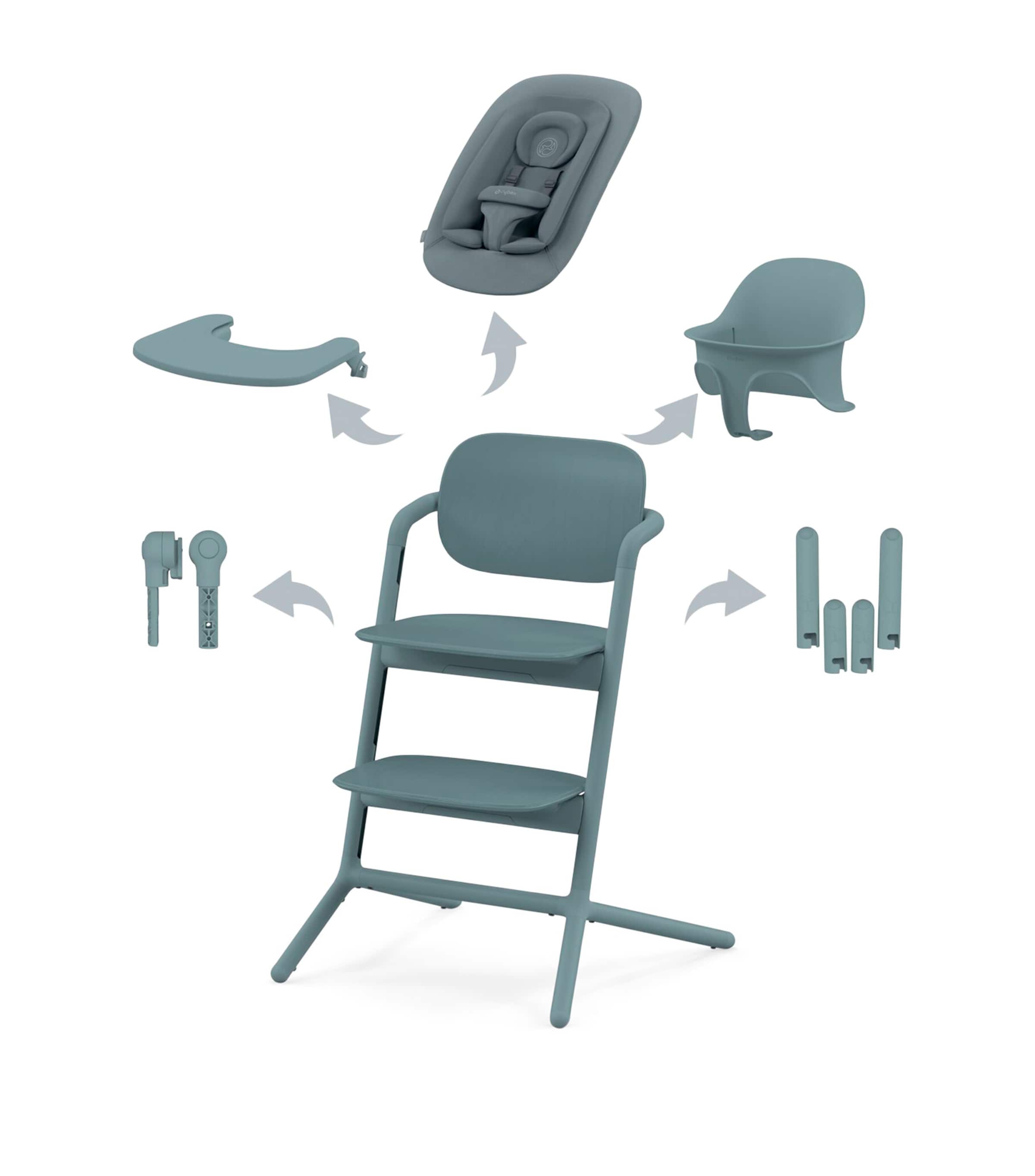 Lemo High Chair 4-in-1 Set