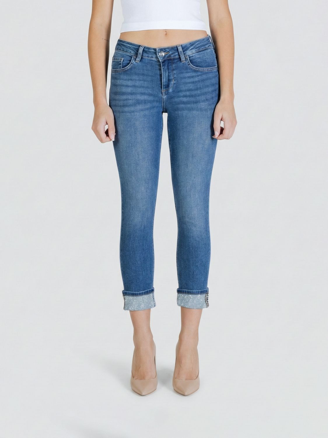 Jeans Woman color Black