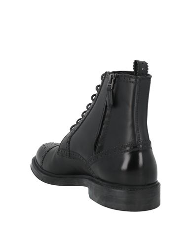 Man Ankle boots Black Size 10 Calfskin