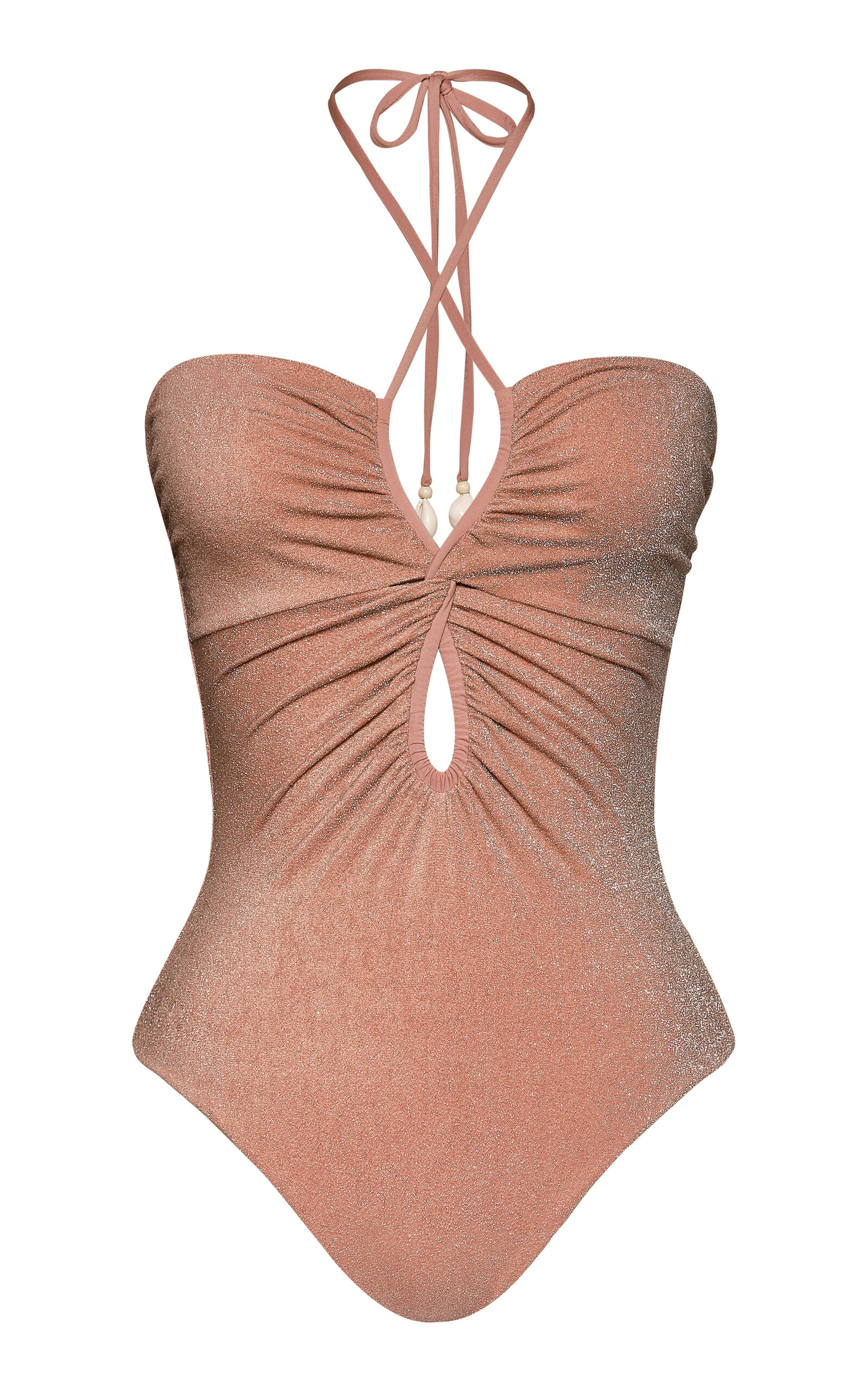 Coral Reef Cutout One-Piece Swimsuit