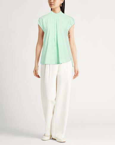 Woman Top Light green Size L Cotton
