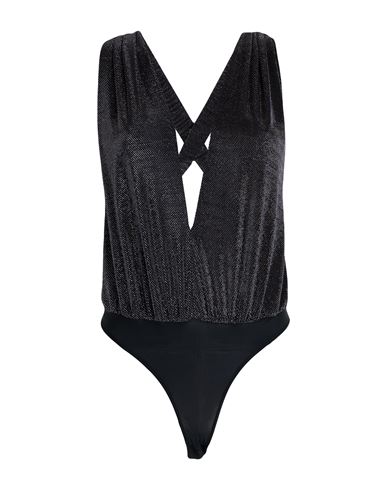 Woman Bodysuit Midnight blue Size 6 Viscose