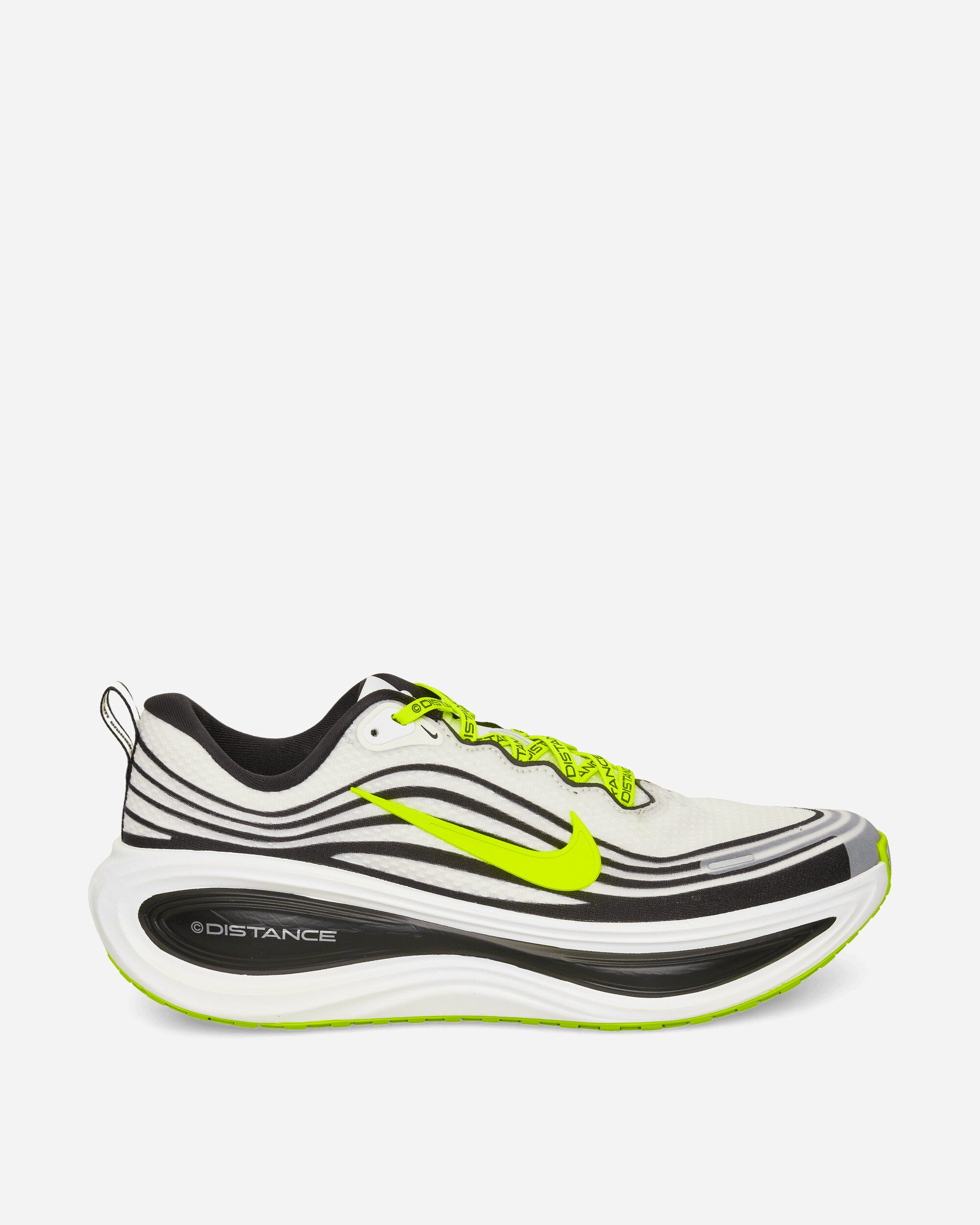 DISTANCE Vomero Plus Sneakers White / Black / Volt / Metallic Silver