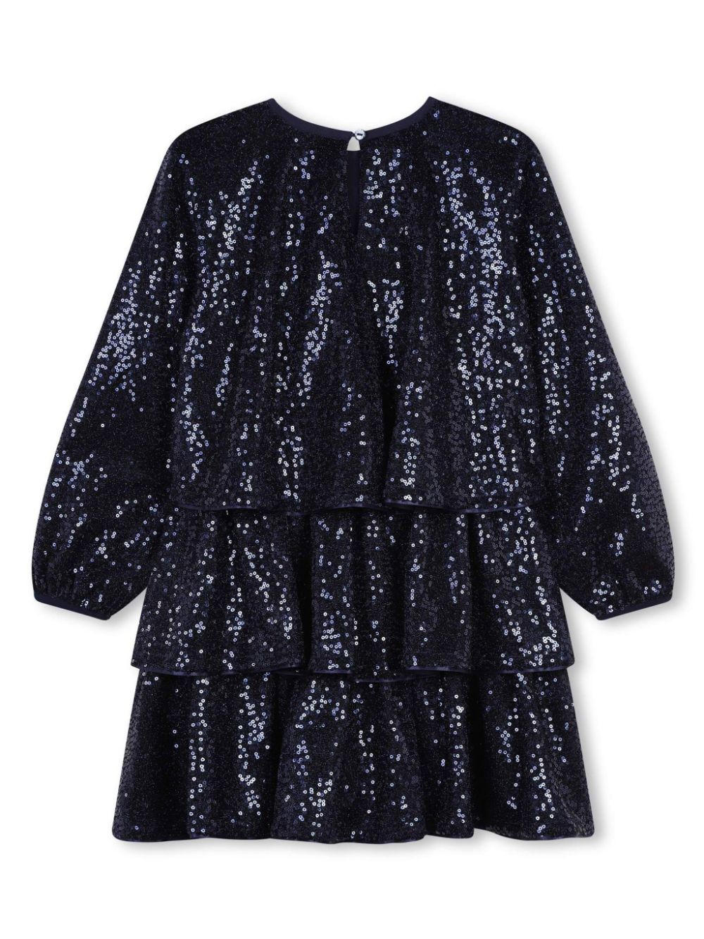 Sequin tiered dress - Blue