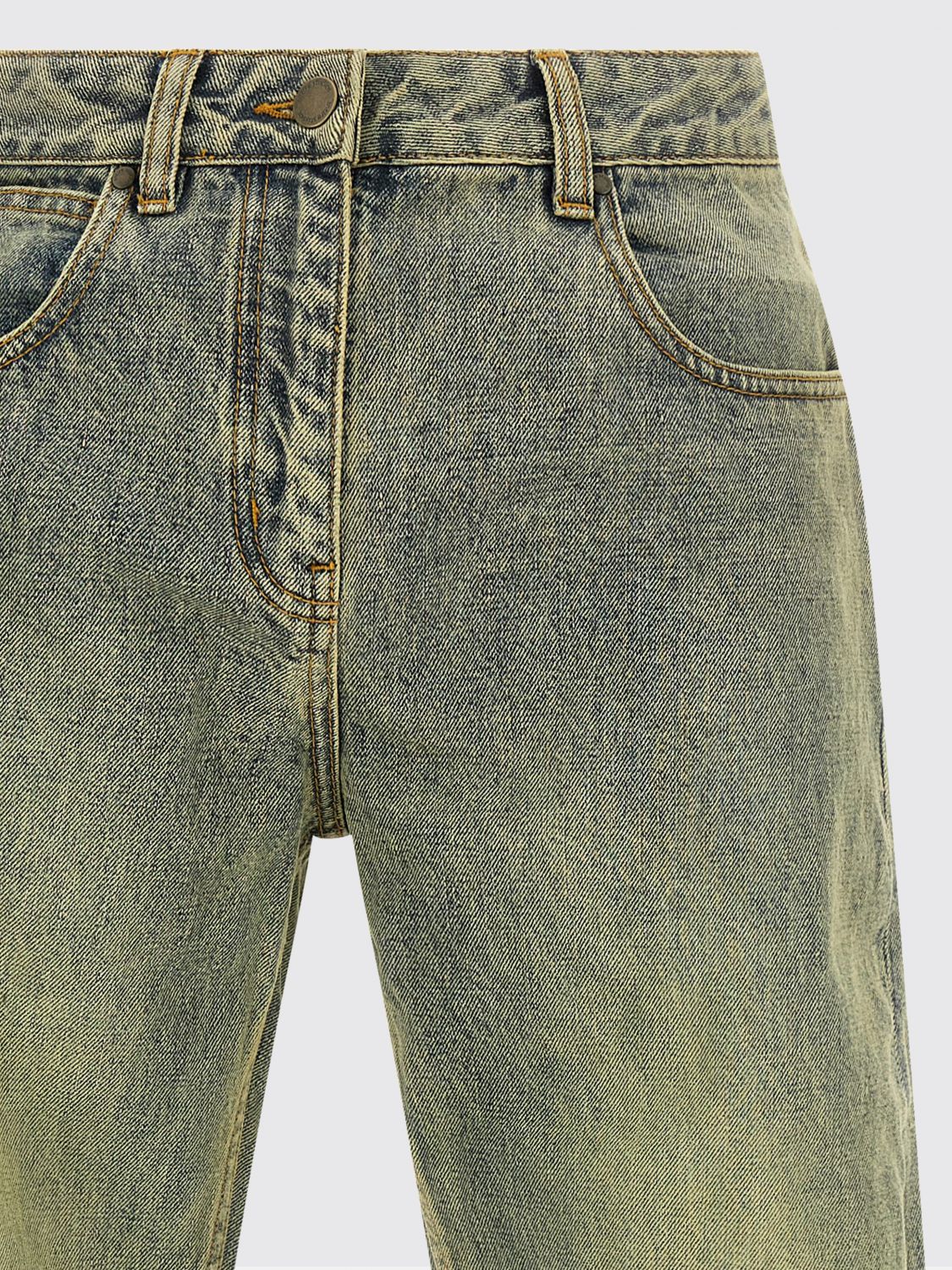Jeans Men color Yellow