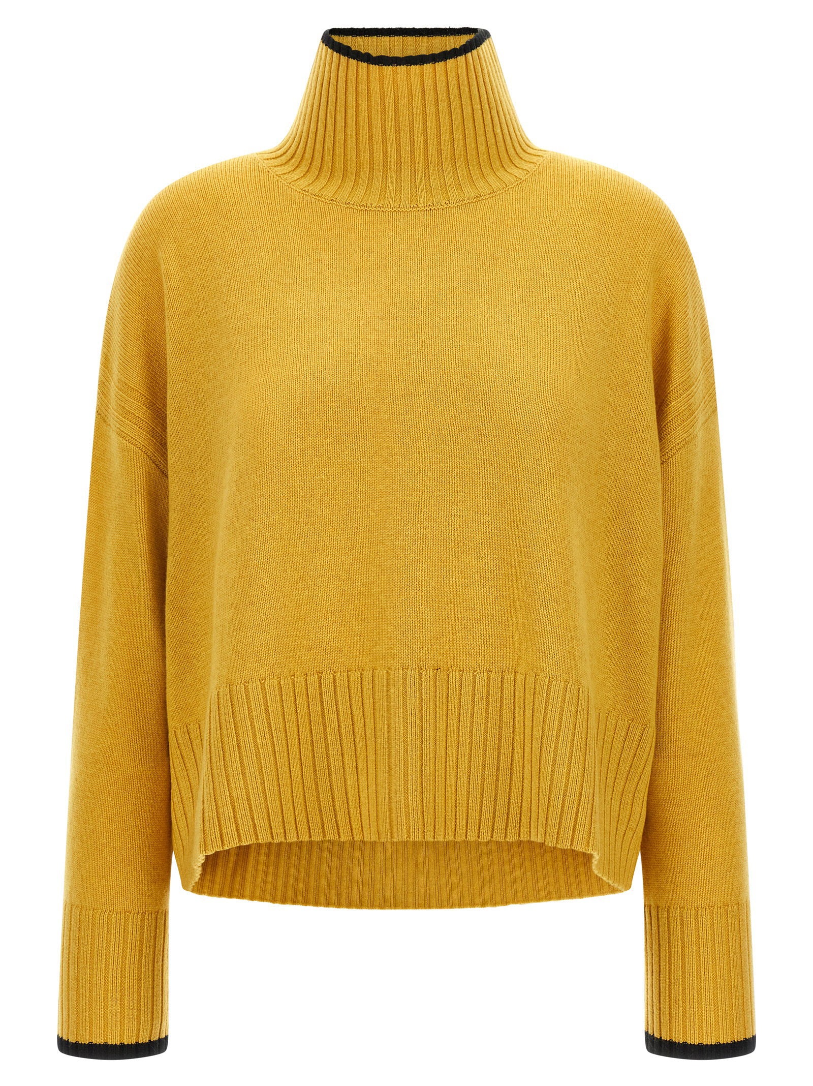Turtleneck Sweater — Yellow