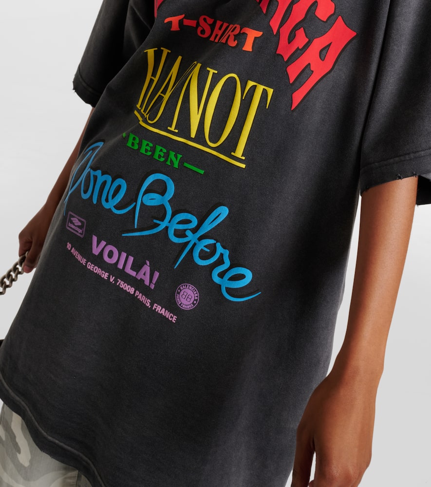 Balenciaga Not Been Done cotton jersey T-shirt