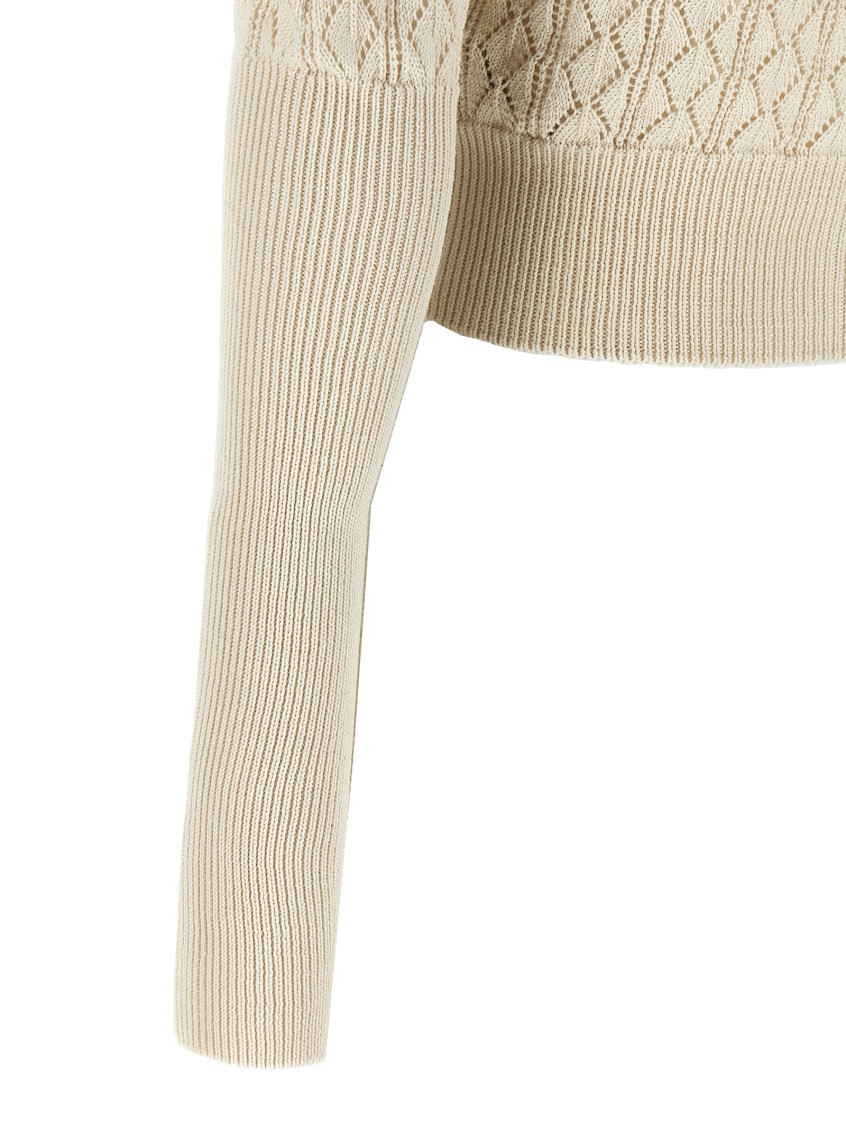 Vivienne Westwood - ella cardigan cotton knit long sleeve
