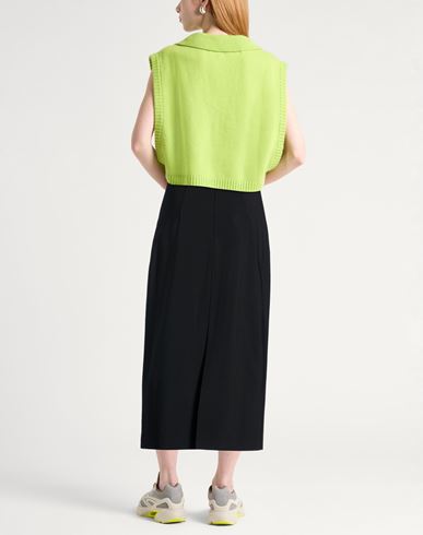 Woman Midi skirt Black Size 0 Virgin Wool, Elastane