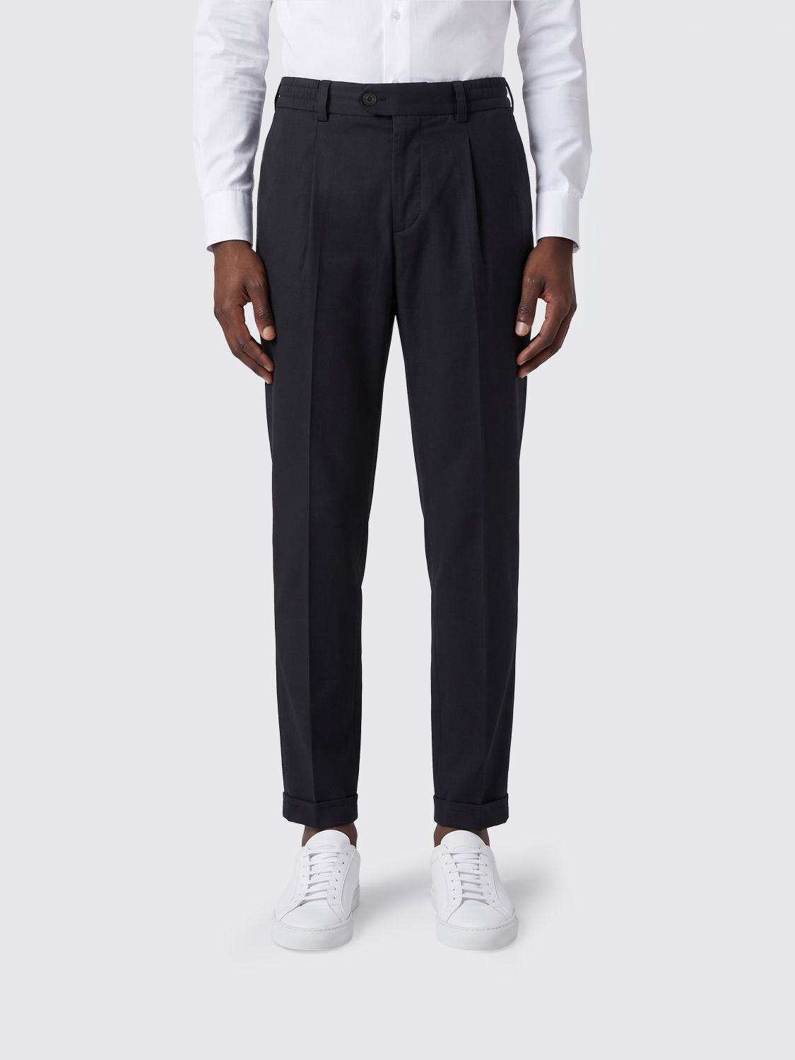 Pants Men color Black
