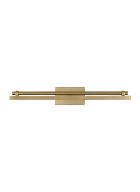 Natural Brass LED Picture Light from the Kal Collection