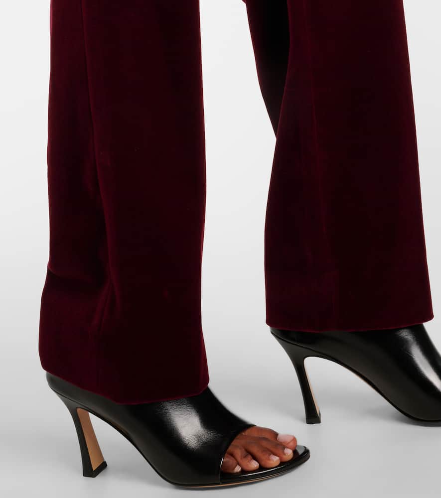 Blazé Milano Nana cotton velvet straight pants