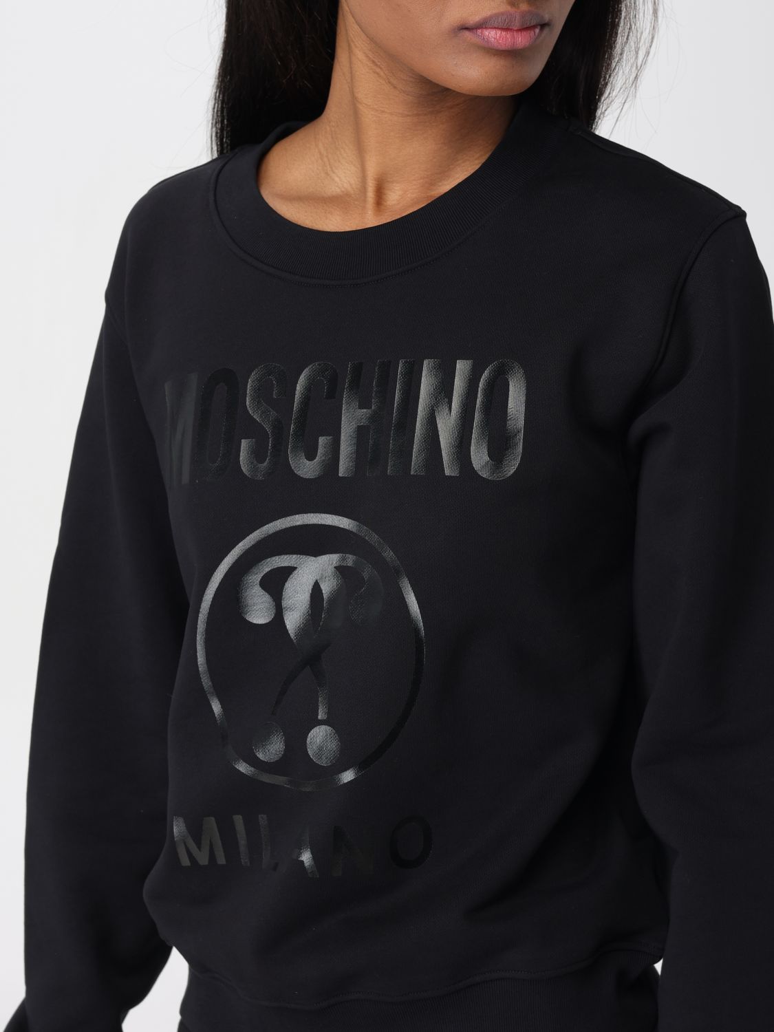 Sweatshirt Woman color Black