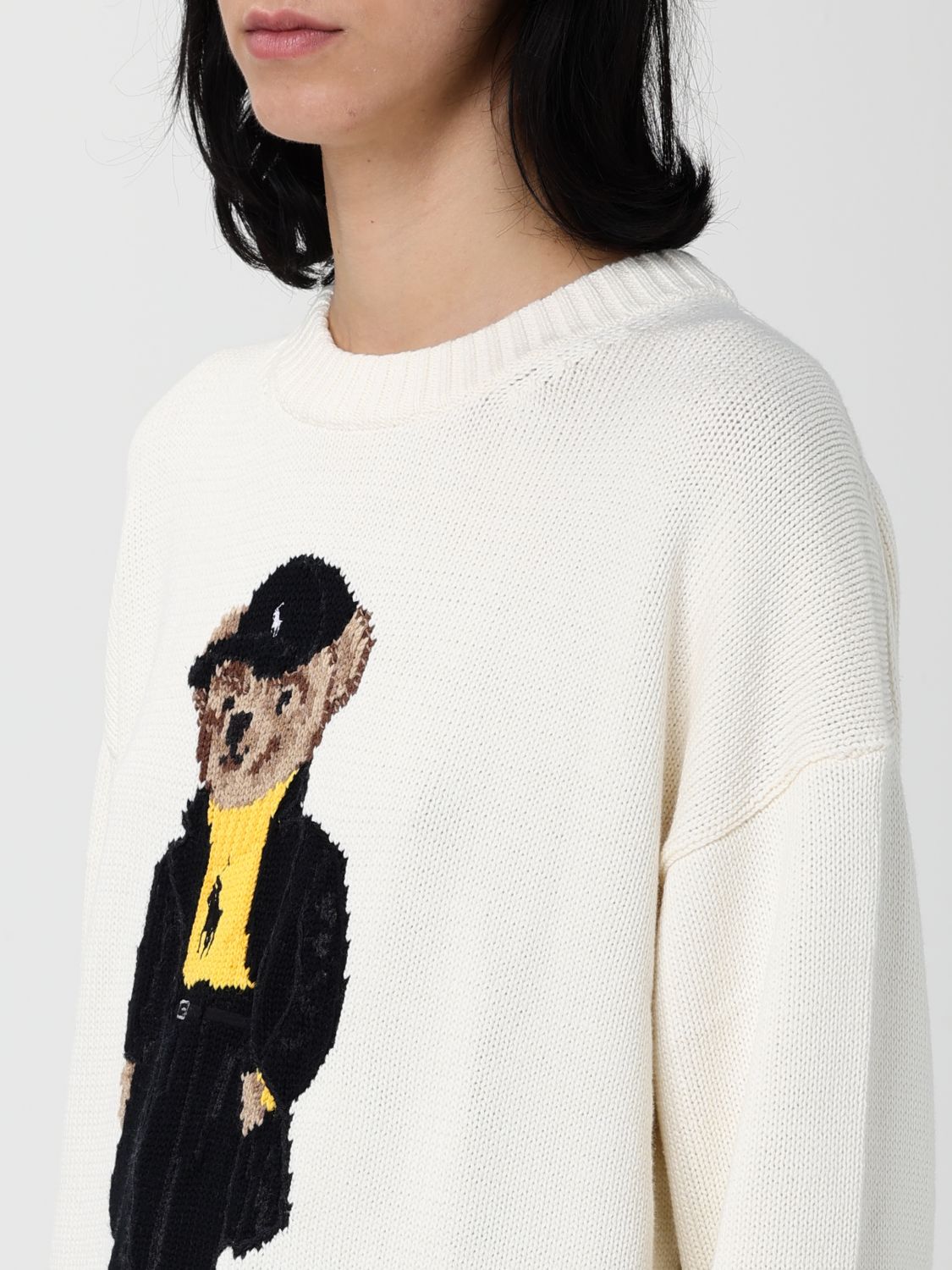 Sweatshirt Woman color White