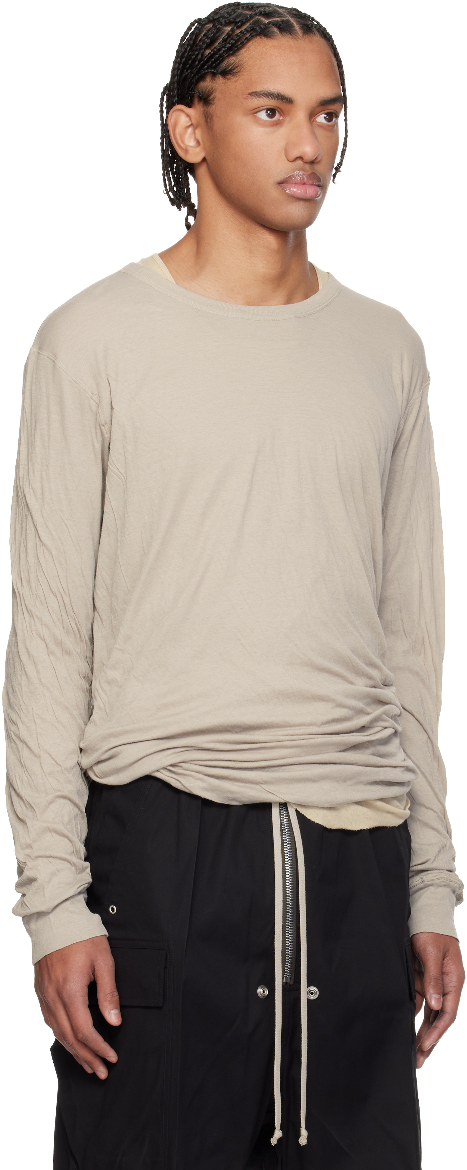 Off-White Temple Jumbo Double LS T-shirt